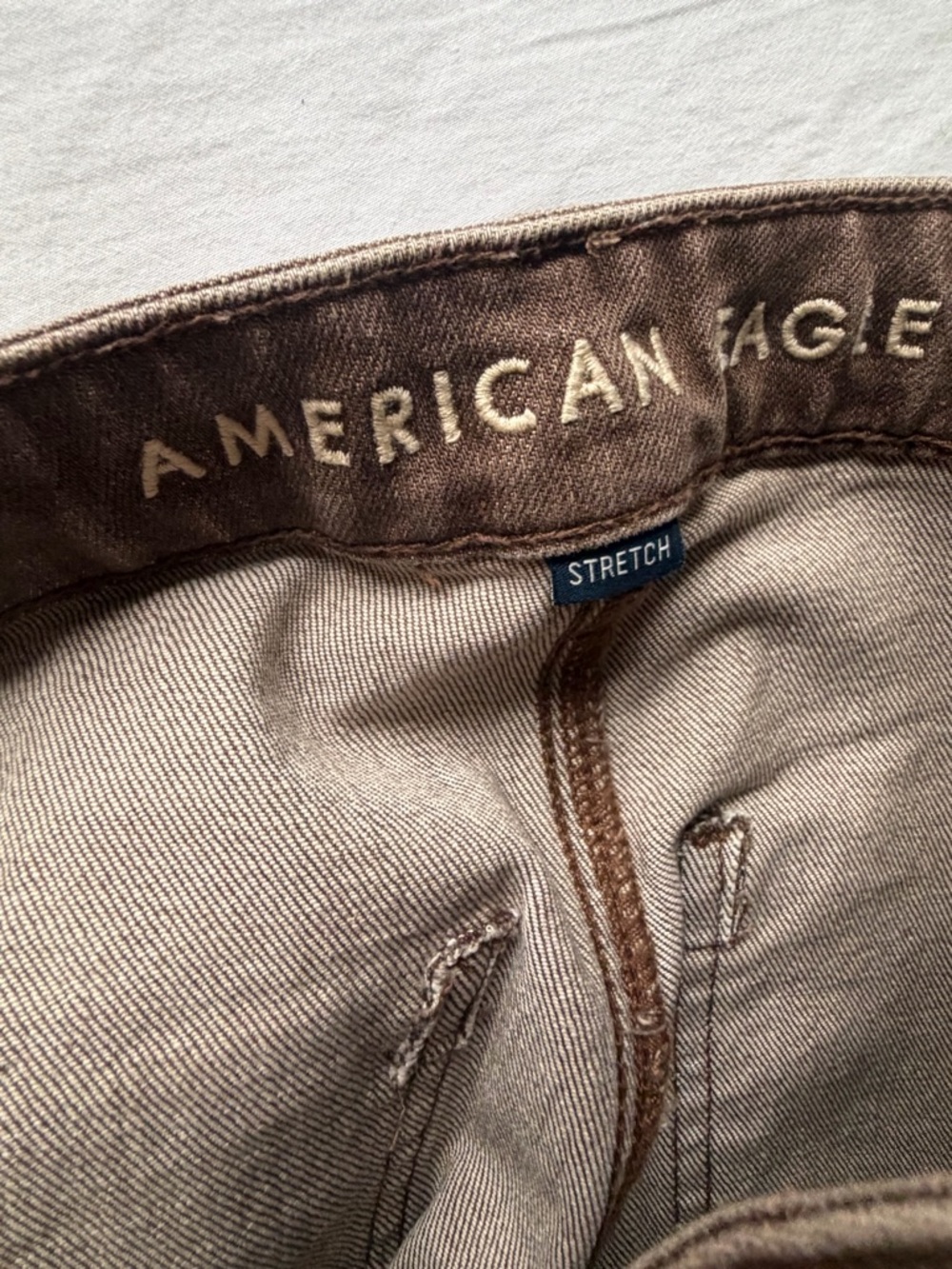 American Eagle Outfitters women’s Brown Jeans-tall - Picture 5 of 5